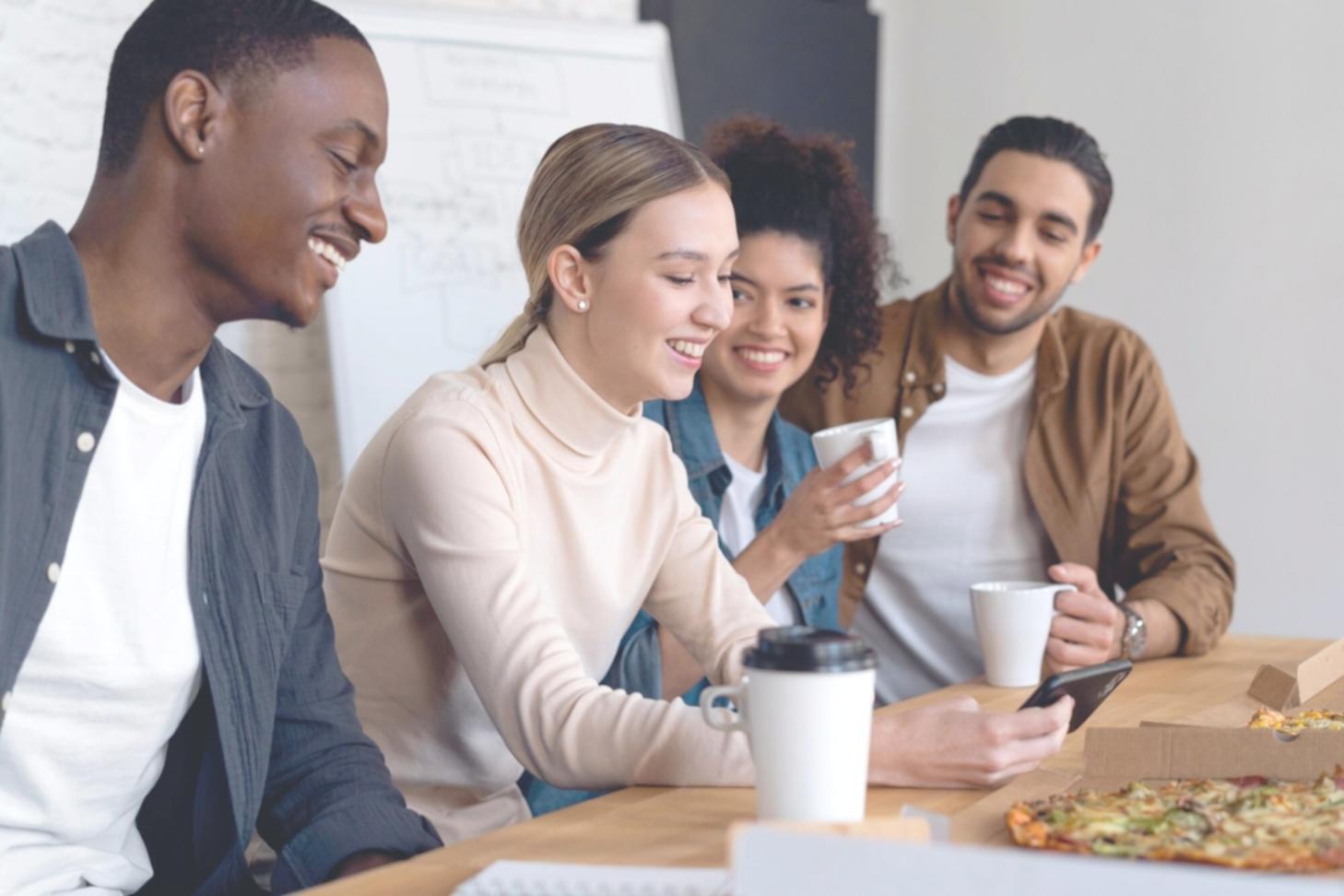 Gruppenarbeit bei Finanzplanung